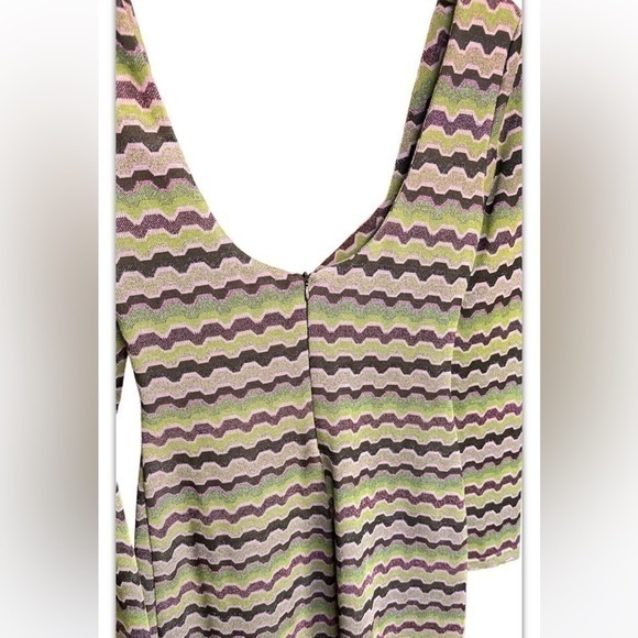 Zara dress size Small zigzag pattern festival dress - Picture 6 of 10